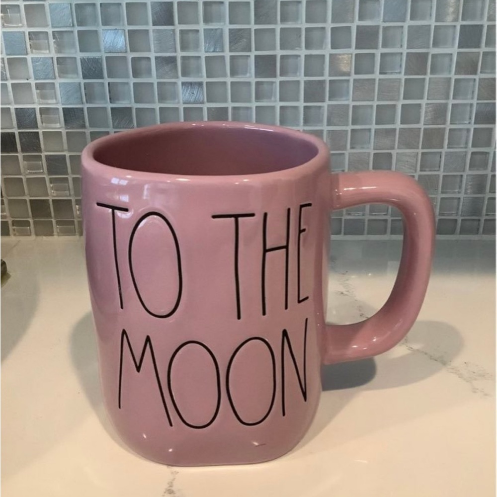 Rae Dunn NEW TO THE MOON AND BACK Mug